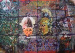 The God's and Their Religious Minions Painting by Lize Du Plessis