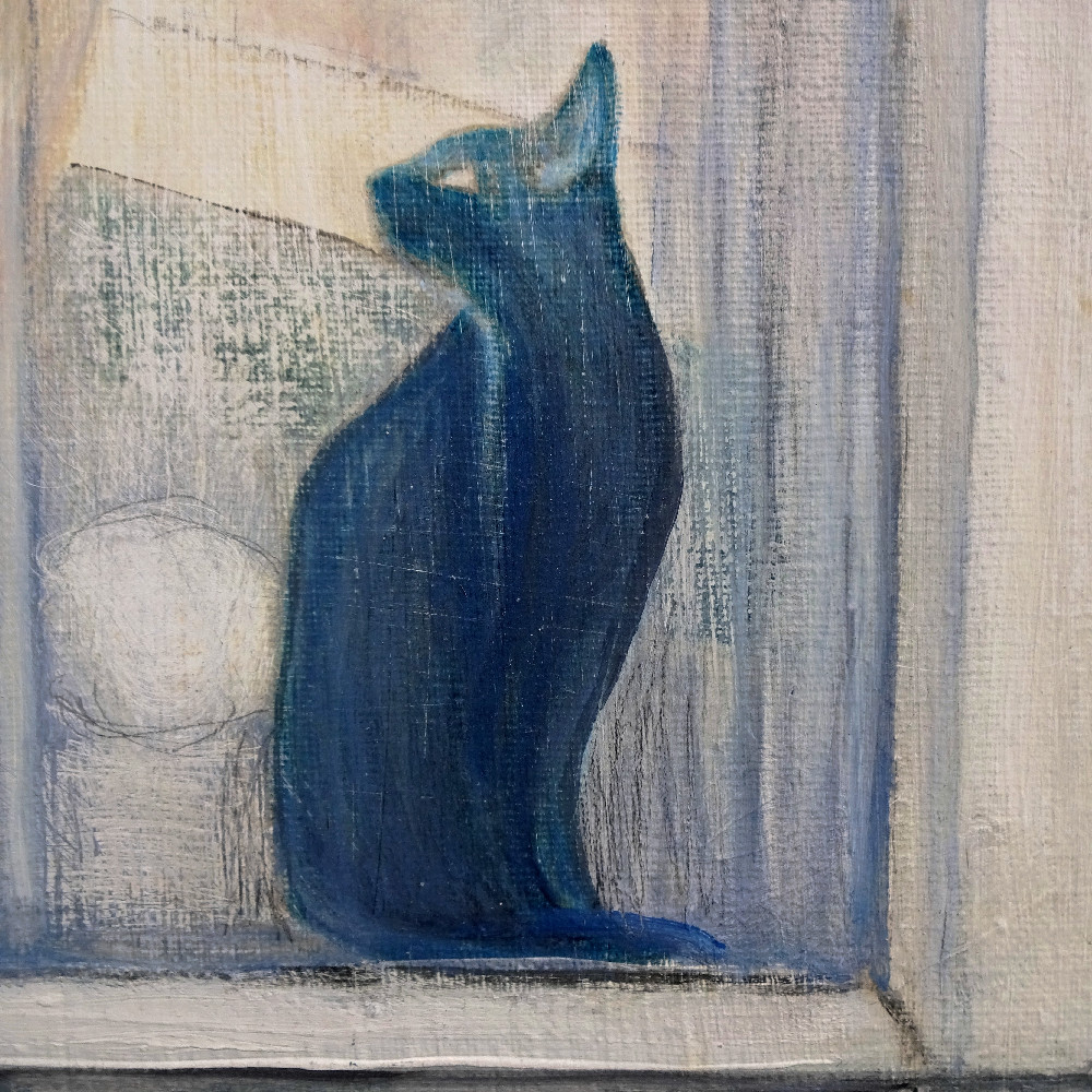 Blue Lady - Black Cat