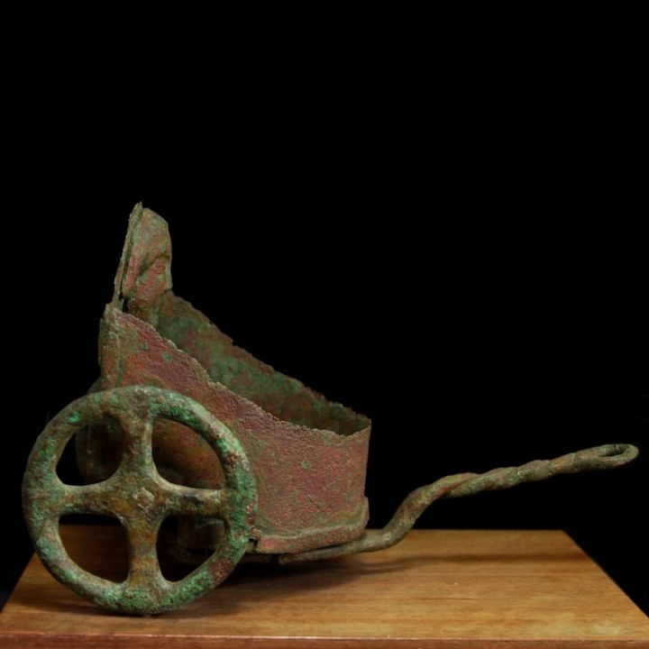 Aegean Votive Bronze Carriage