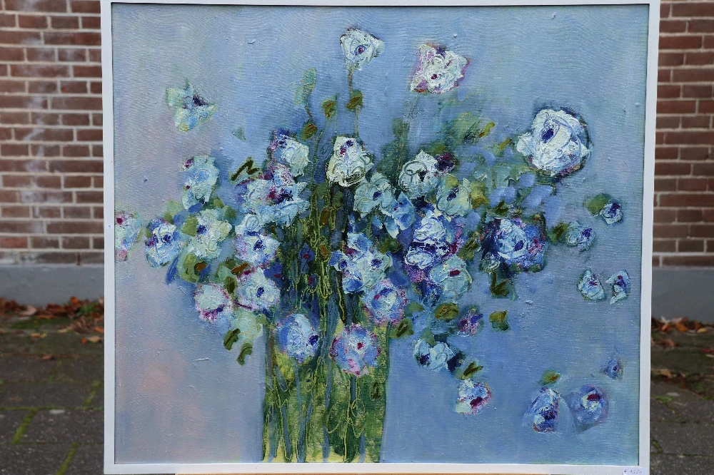 Blauwe bloemen