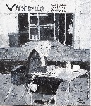Old Man Outside Cafe