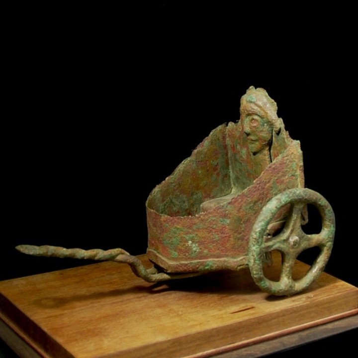 Aegean Votive Bronze Carriage