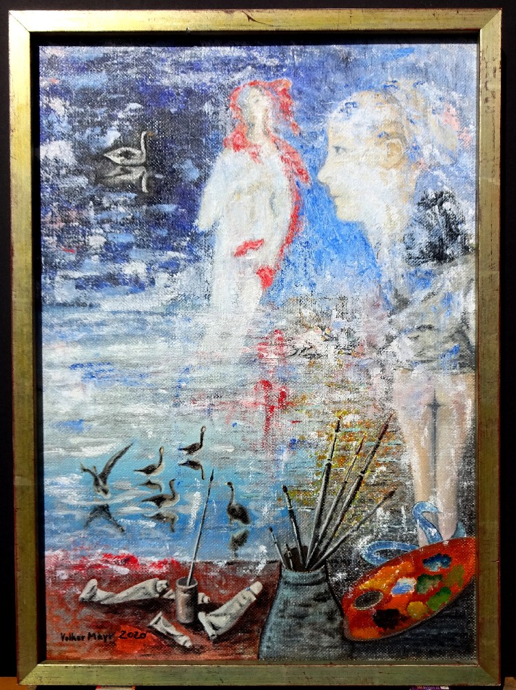Artist In Search Of Beauty And Grace - SOLD