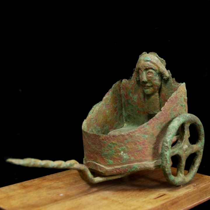 Aegean Votive Bronze Carriage